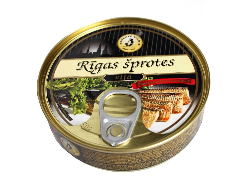 Шпроты в масле 240г