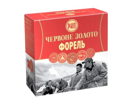 ІКРА ФОРЕЛІ ПРЕМІУМ ОХОЛ 100 ГР ЖБ В ПОДАРУНКОВІЙ КОРОБОЧЦІ 