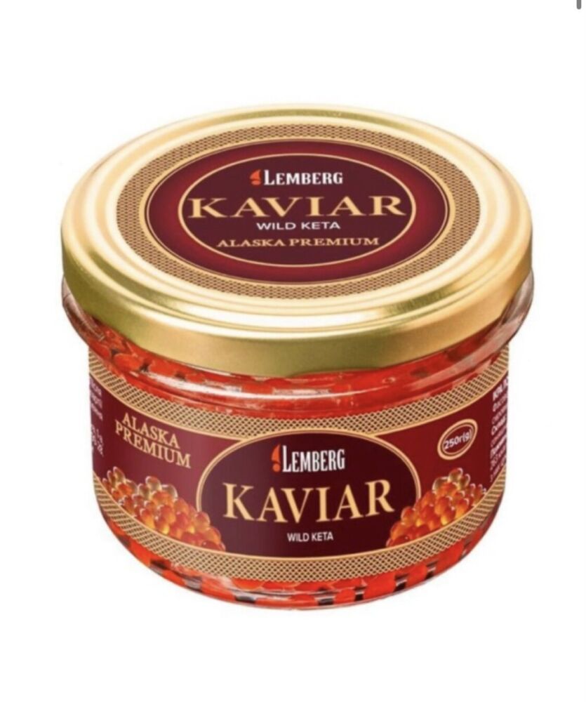 Ікра кети ТМ LEMBERG 250 гр скло вакуум 
