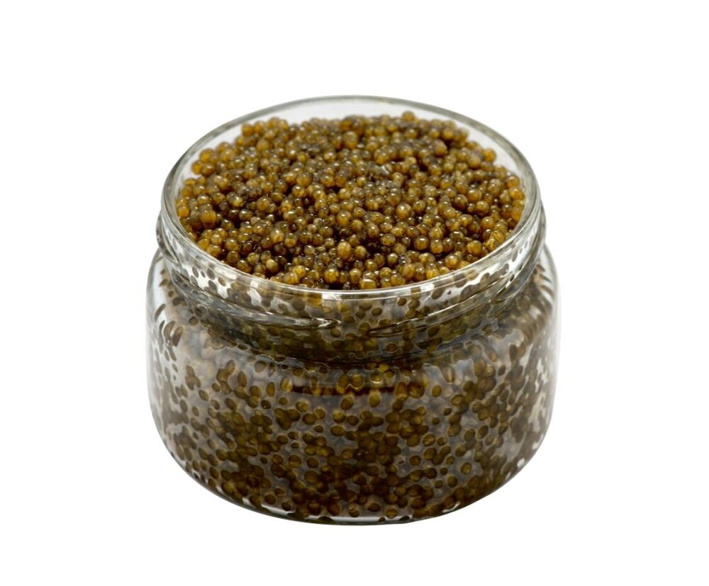 ІКРА ОСЕТРОВА IMPERIAL ОХОЛОДЖЕНА БІЛУГИ 250 ГР. СКЛО ВАКУУМ