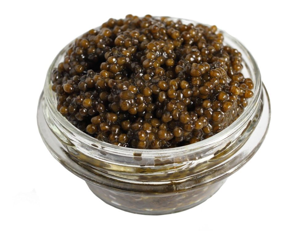 ІКРА ОСЕТРОВА IMPERIAL ОХОЛОДЖЕНА БІЛУГИ 100 ГР. СКЛО ВАКУУМ