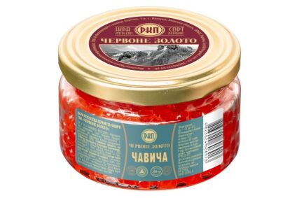 ІКРА ЧАВИЧІ 250 ГР СКЛО ВАКУУМ